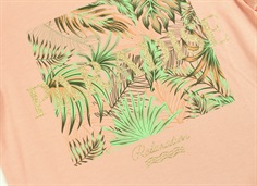 Name It peach bud paradise glitter t-shirt